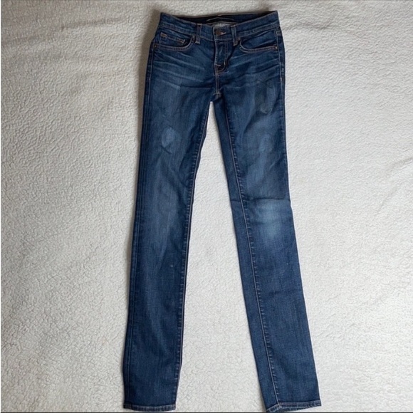 J Brand Dark Vintage Jeans Denim Size 24 x 33 - Picture 2 of 7